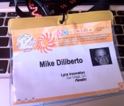 Mike Diliberto's South by Southwest Speaker Badge