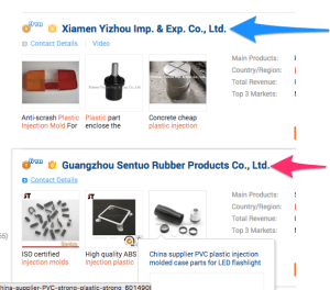 Common results on Alibaba
